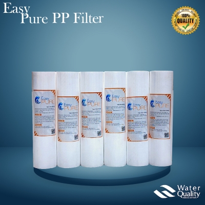 Picture of Water Purifier Easy Pure Premium Quality PP Filter Cartridge 125g. Package of 6 Pieces. - White