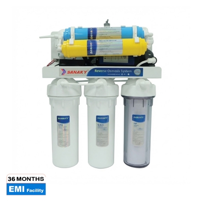 Picture of Water Purifier Six Stage Sanaky-S4 Mineral RO - White