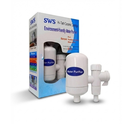 Picture of SWS Hi - tech  Ceramic Cartridge for Remove Rust , Dust,  Residual Chlorine, Blood Worm. - White