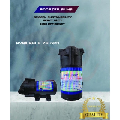 Picture of LS Boosted Pump For All RO Water Purifier  75 GPD - Black