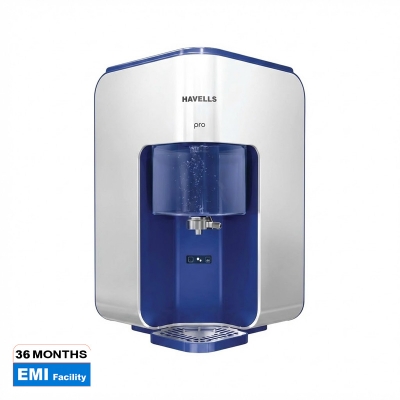 Picture of Water Purifier Havells Pro 7 Liter RO + UV  with 6 Stages, (White and Blue) - White