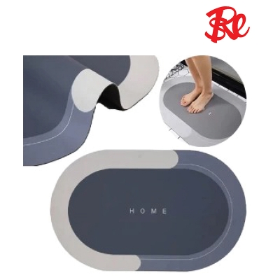 Picture of Bathroom Mat - Super Soft Silicone - Grey