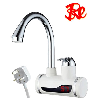 Picture of Electric Instant Water Heater Tap Hot Water Faucet - White
