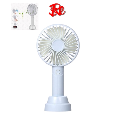 Picture of Rechargeable X9 USB Charging Handheld 3 Gear Speed  Fan - Multicolor