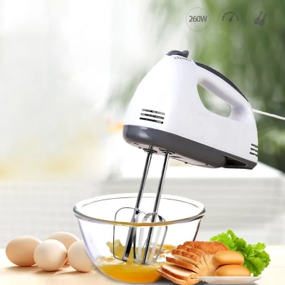Picture of Scarlett Super Hand Mixer 7 Speed Hand Blender - White