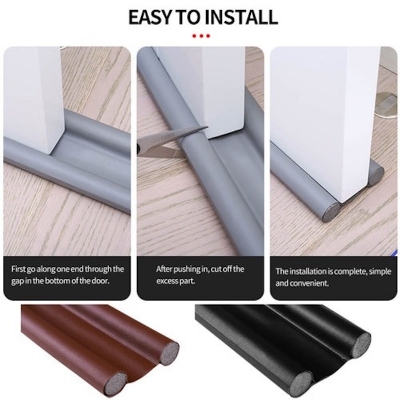 Picture of Flexible Door Bottom Sealing Strip Guard package of 1 piecs