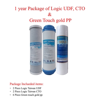 Picture of All RO Water  Purifier Replacement Cartridge Package of 1 year. - White