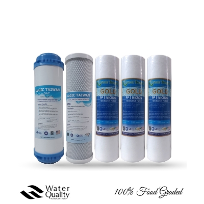 Picture of CTO, GAC & PP Spun for  RO Water Purifier - White