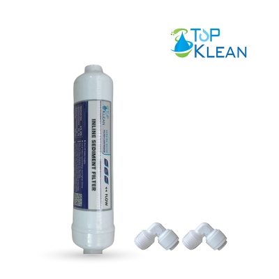 Picture of Water Purifier Top klean inline sediment filter with 2 pieces Elbow