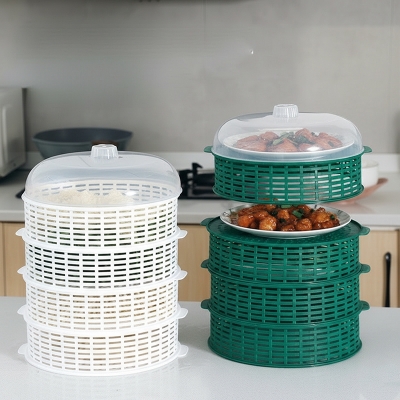 Picture of Home Table Food Cover Multifunctional Vegetable Storage Tray Kitchen