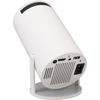 Picture of Portable Projector, 4K 1080P Support 2.4 5G V5.2,270° Rotatable - White