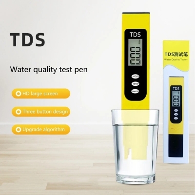 Picture of Water Quality Test Meter Digital TDS Meter - Yellow