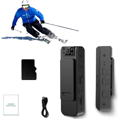 Picture of HD Pocket Camera with Motion Sensor & Night Vision with out wifi - Black