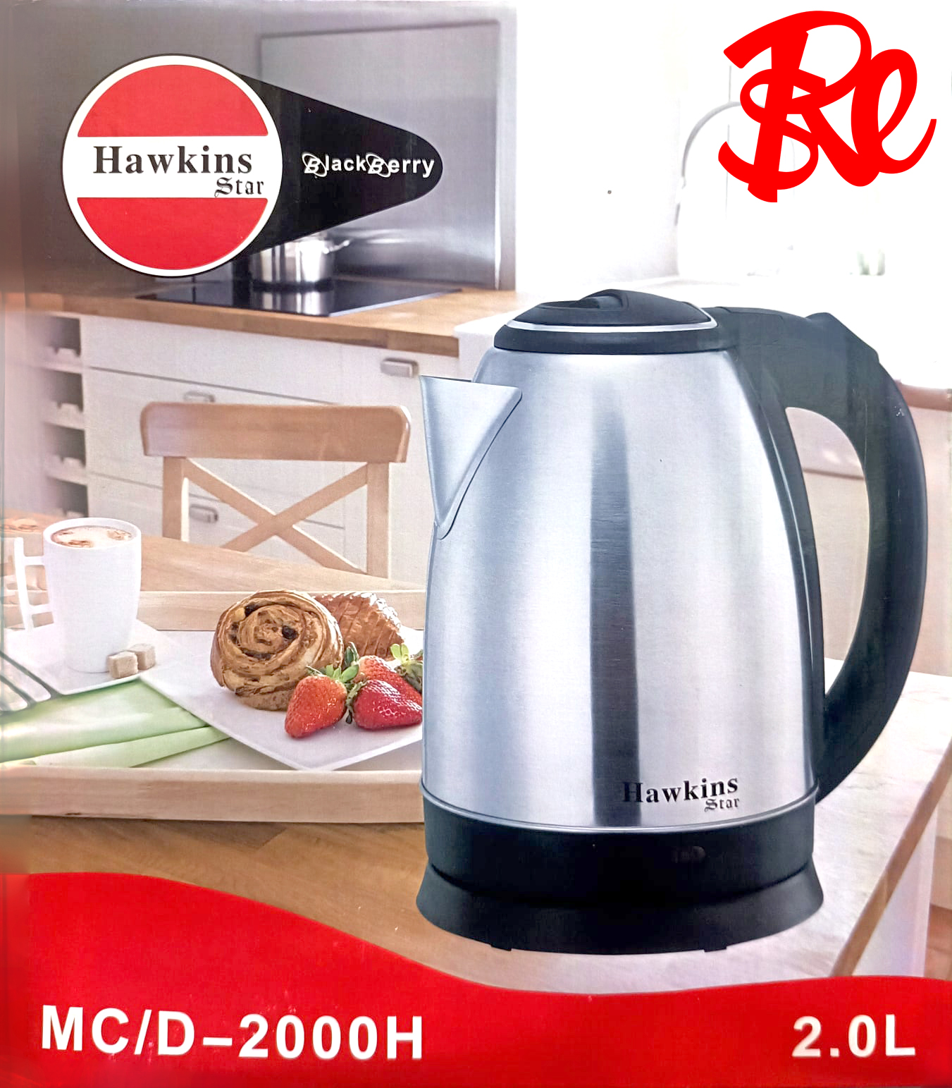 Picture of Hawkins Electric Kettle 2.0 liter - Silver