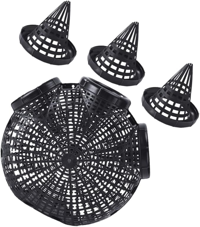 Picture of Outdoor Fishing Cage Basket Plastic Tackle Crayfish Crayfish Crayfish Eel Net Catcher