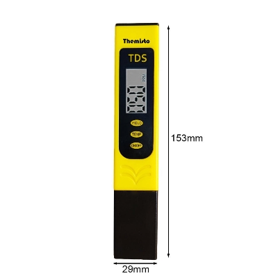 Picture of Water Quality Test Meter Digital TDS Meter - Yellow