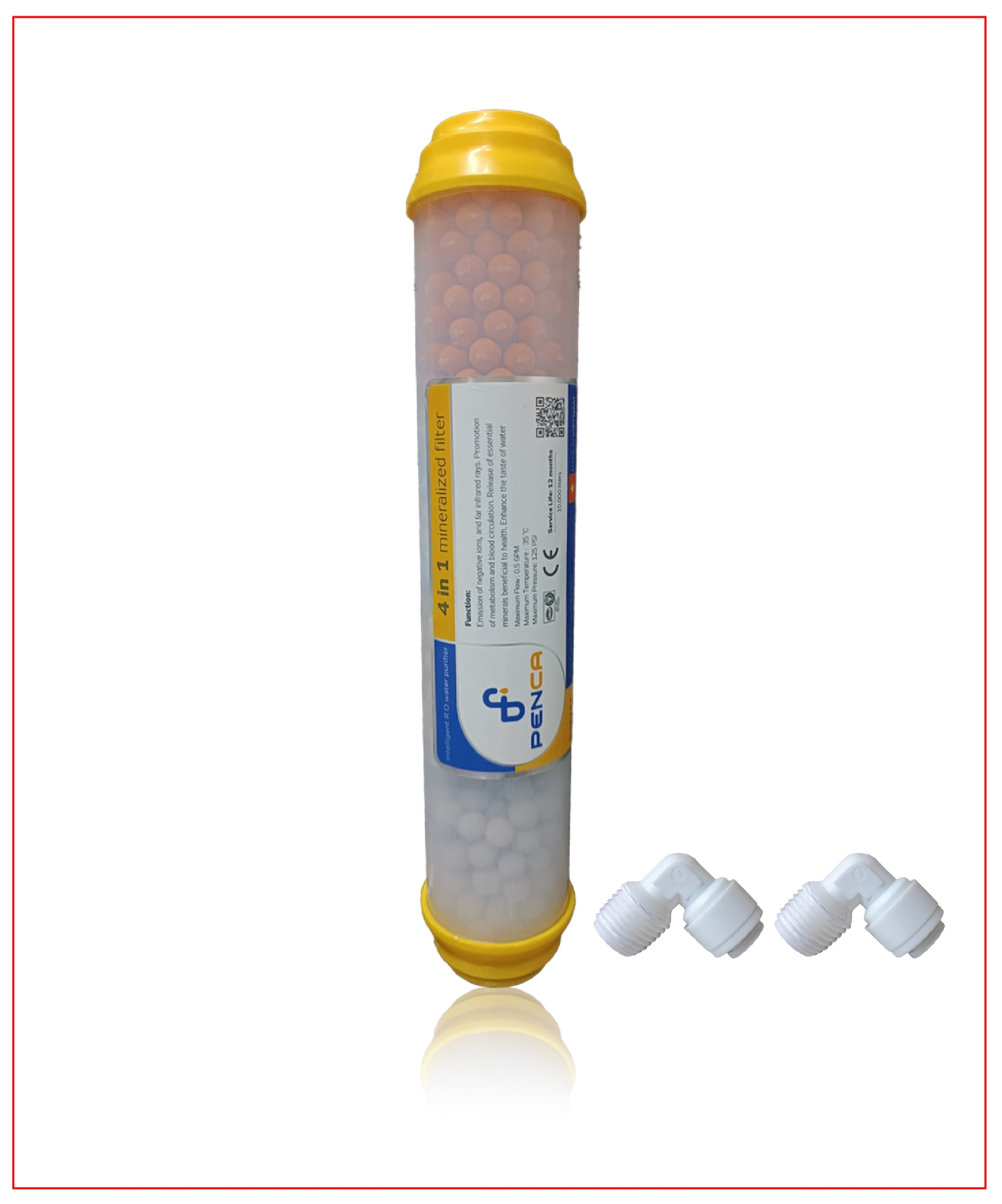 Picture of Penca 4-in-1 Mineralized Water Filter Cartridge – RO Purifier Compatible