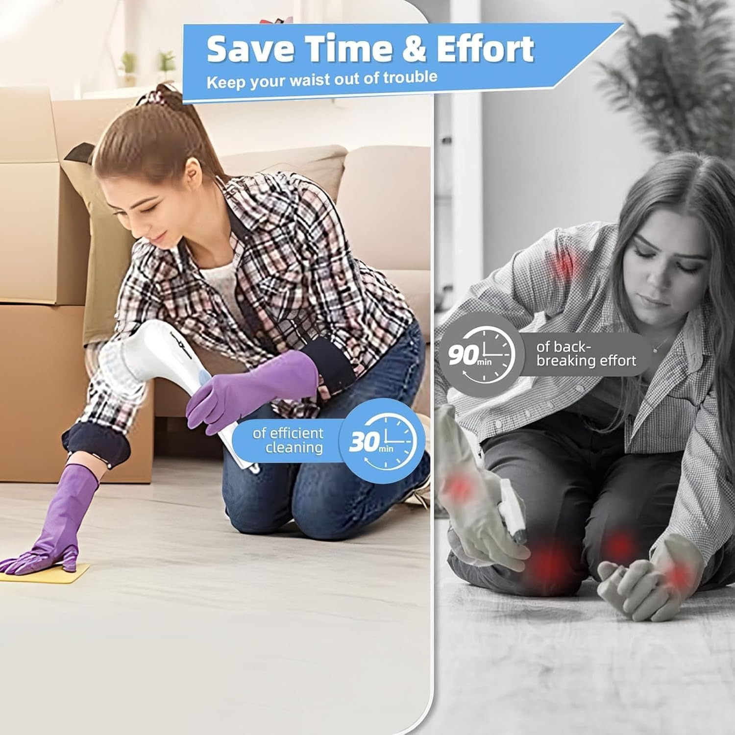 Picture of 5-in-1 Electric Magic Brush – Cordless Rechargeable Cleaning Scrubber - White