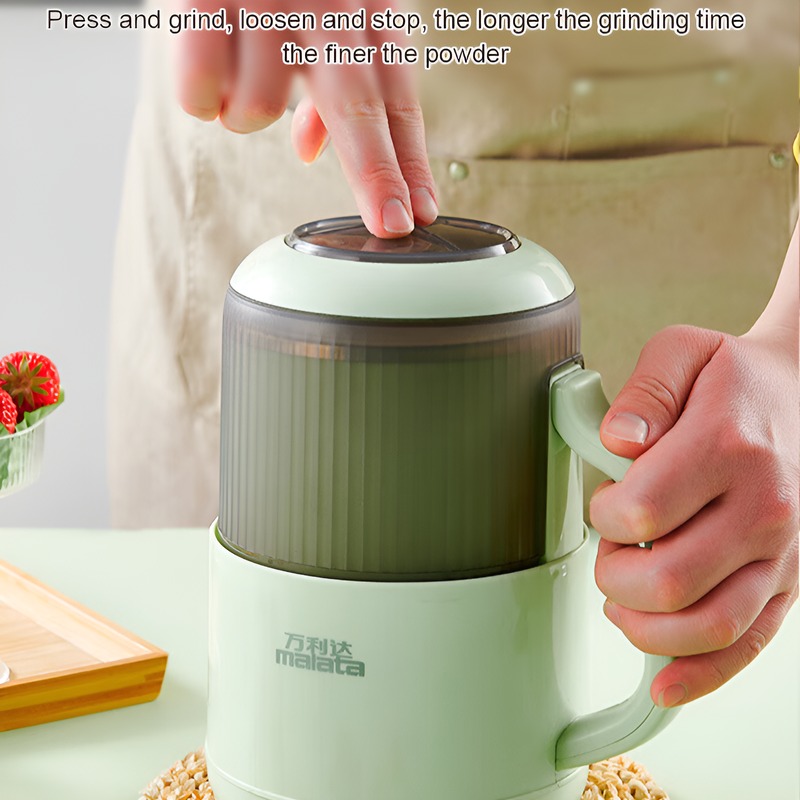 Picture of Portable Coffee & Spice Grinding Machine – Strong Blade Grinder - Green