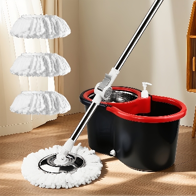 Picture of Multipurpose Spin Mop with Bucket & Wheels - Not Specified