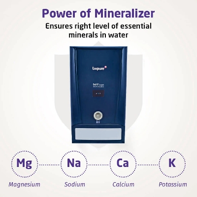 Picture of Bolt Plus Copper RO UF Mineraliser Water Purifier