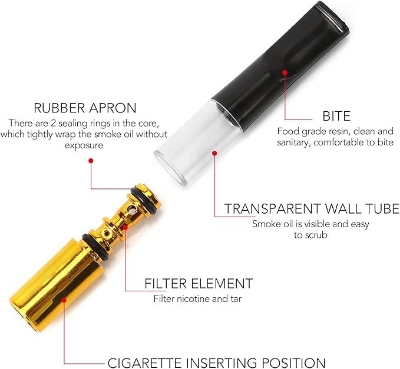 Picture of Portable Reusable Cigarette Holder Filter for Men