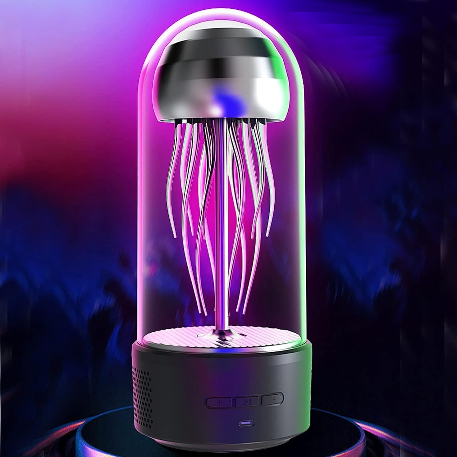 Picture of Jellyfish Lava Lamp Led with 7 Colors - Multicolor
