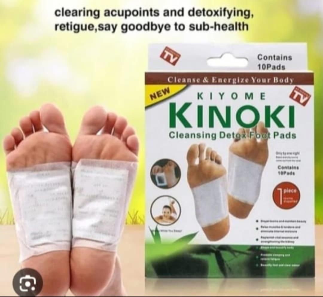 Picture of Kinoki Cleansing Foot Pads – Natural Detox & Pain Relief (10 Pcs) - Not Specified