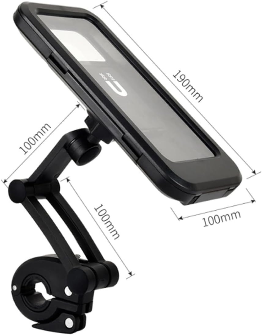 Picture of 📱 360° Rotating Waterproof Mobile Holder for Cycling - Black