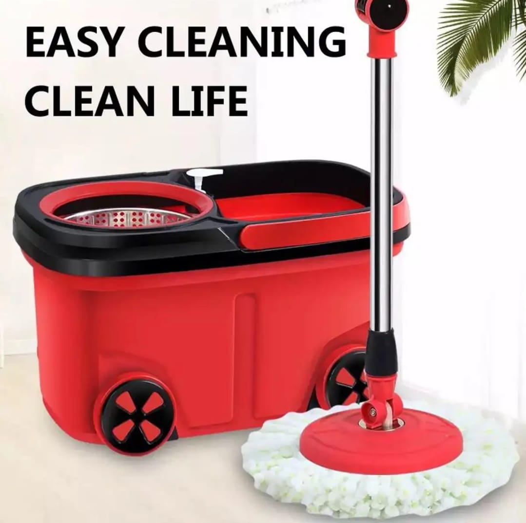 Picture of Multipurpose Spin Mop with Bucket & Wheels - Not Specified