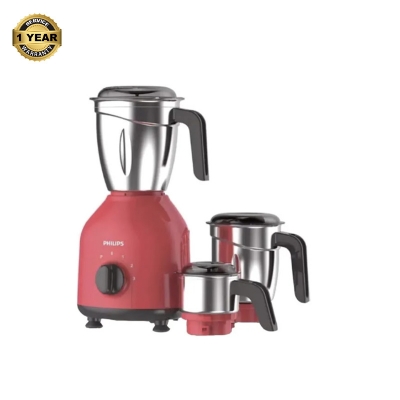 Picture of Philips Mixer Grinder 1400W | 3 Jar - 1400w - Red