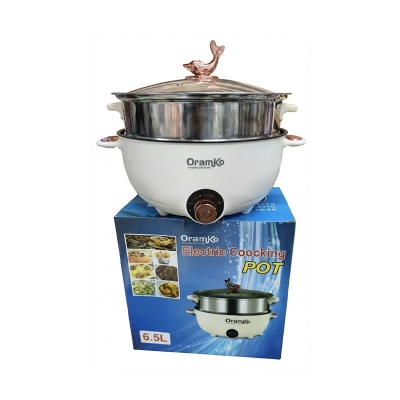 Picture of Oramko 6.5L Electric Cooking Pot - 1200w - multi colour 