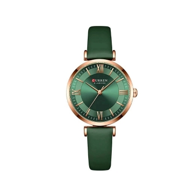 Picture of Curren 9079 Watch For Woman-Rose Gold Green