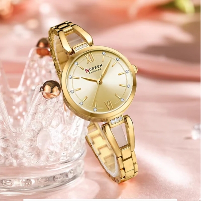 Picture of CURREN 9092 Women Watch – Golden Color
