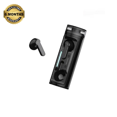 Picture of Awei T77 TWS Wireless Earphone Double Mic ENC Bluetooth 5.3 - Black