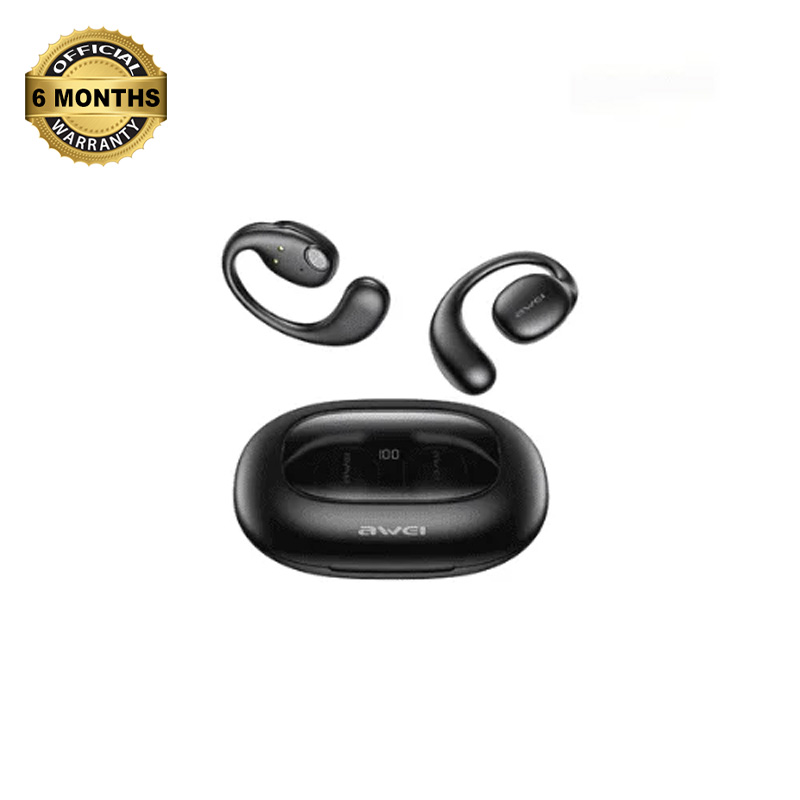 Picture of Awei T80 OWS Bluetooth Air Conduction Earbuds - Black