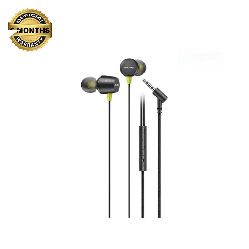 Picture of Awei L5 Sports In-ear Earphones With Mic - Black