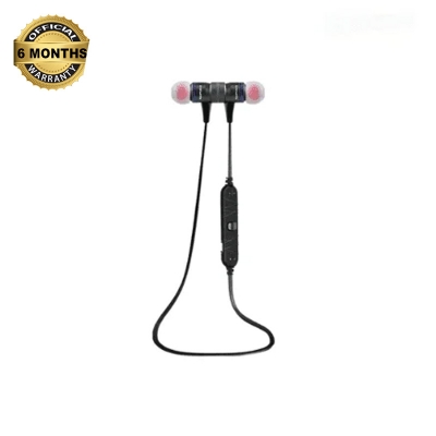 Picture of AWEI A920BL Wireless Smart Sport Stereo Magnetic Earphones Explosive Bass - Black