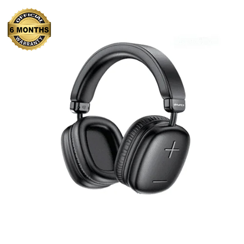 Picture of Awei AT6 Wireless Stereo Overhead Headphone - Black