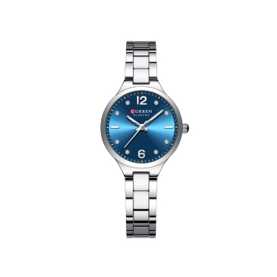 Picture of CURREN 9105 Orginal Watch For Women-Silver Blue