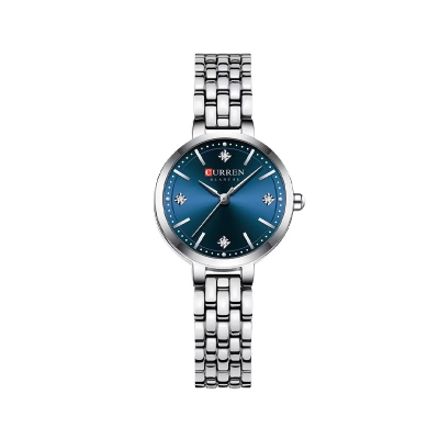 Picture of Curren 9106 Silver Blue Watch For Women