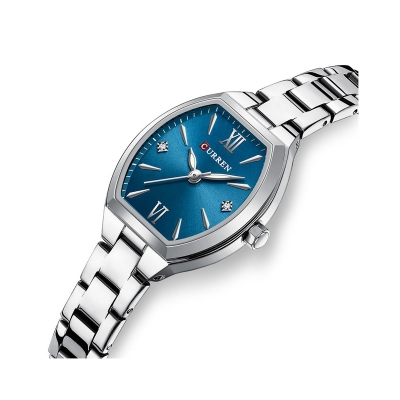 Picture of Curren 9112 Orginal Watch For Woman-Silver Blue