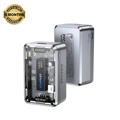 Picture of Awei P111K 10000mAh 22.5W Mini Power bank - Transparent