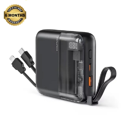 Picture of Awei P149K 10000mAh Portable Power Bank 22.5W Fast Charging - Black