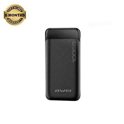 Picture of Awei P37K 10000mAh Fast Charging Portable Power Bank - Black