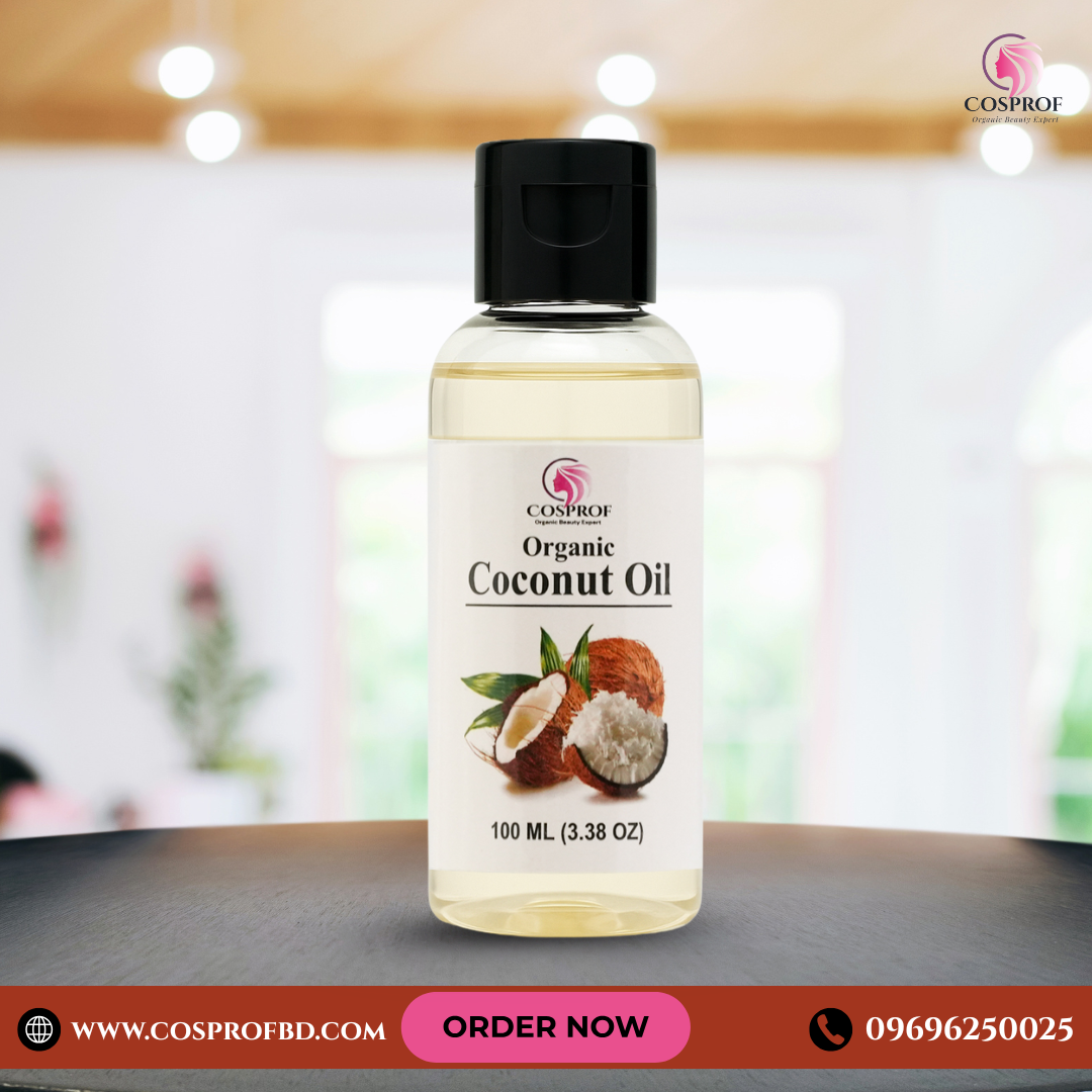 Picture of Cosprof Organic Coconut Oil 100 Ml Hair Care Beauty Products