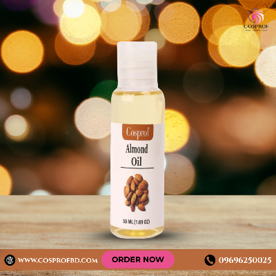 Picture of Cosprof Sweet Almond Oil 50 Ml Nutritional Hair And Skin Care Oil