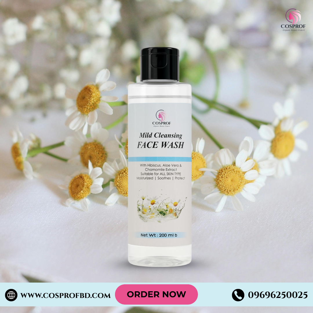 Picture of Cosprof Mild Cleansing Foaming  Face Wash 200 ml Organic & all skin type