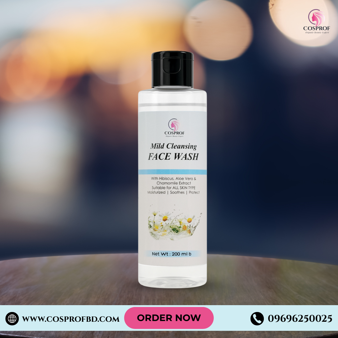 Picture of Cosprof Mild Cleansing Foaming  Face Wash 200 ml Organic & all skin type