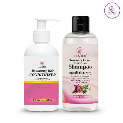 Picture of Cosprof Onion Shampoo 250 ml  & Conditioner 200 ml combo pack